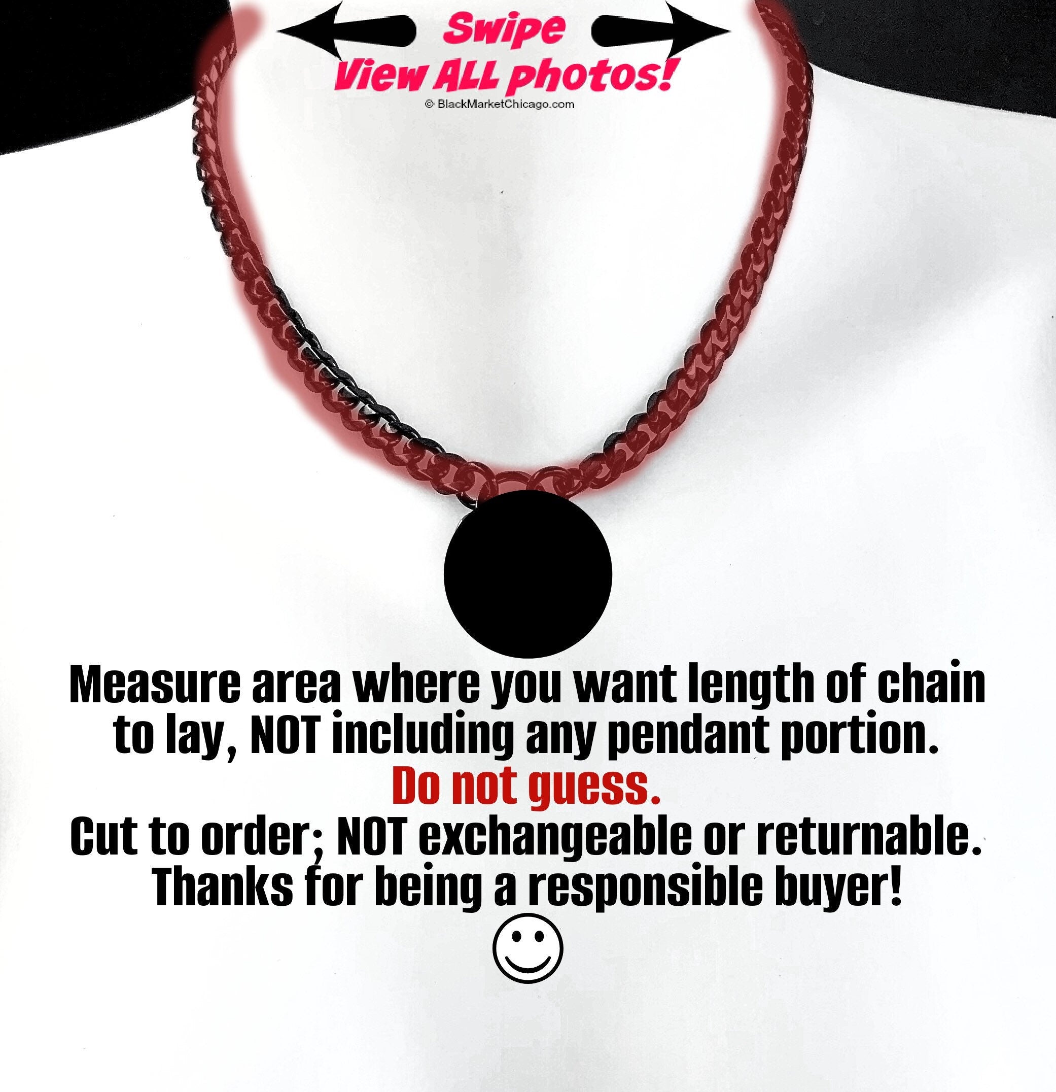 Sub Day Collar Locking Custom Engraved 316L Stainless Steel Chain and SMALL Nickel Heart Padlock Submissive Choker or Necklace