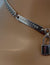 24/7 Day Collar, Personalized, Padlock Charm, Waterproof Stainless Steel