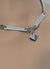 Day Collar, Puffy Heart,  Engraved, 24/7 Stainless Steel, Waterproof, Lock Option