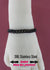 24/7 Day Collar Bracelet, BLACK Stainless Steel, 24/7 Waterproof, Permanent Clasp option