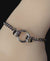 Day Collar 24/7 Ankle Bracelet, Waterproof, O-Ring, Stainless Steel, Permanent Lock Option, SILVER SS
