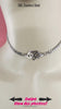 Poly Day Collar, Stainless Steel Chain, Permanent 24/7 Clasp Option