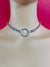 24/7 Day Collar, Chain + Ring,  Stainless Steel, Waterproof