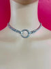 24/7 Day Collar, Chain + Ring,  Stainless Steel, Waterproof