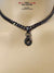 Trinity Knot Sub Day Collar, Permanently Locking Option, BLACK Stainless Steel