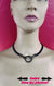Sub Day Collar Stainless Steel Black Curb Chain & Ring 24/7 Waterproof Swivel Snap Closure